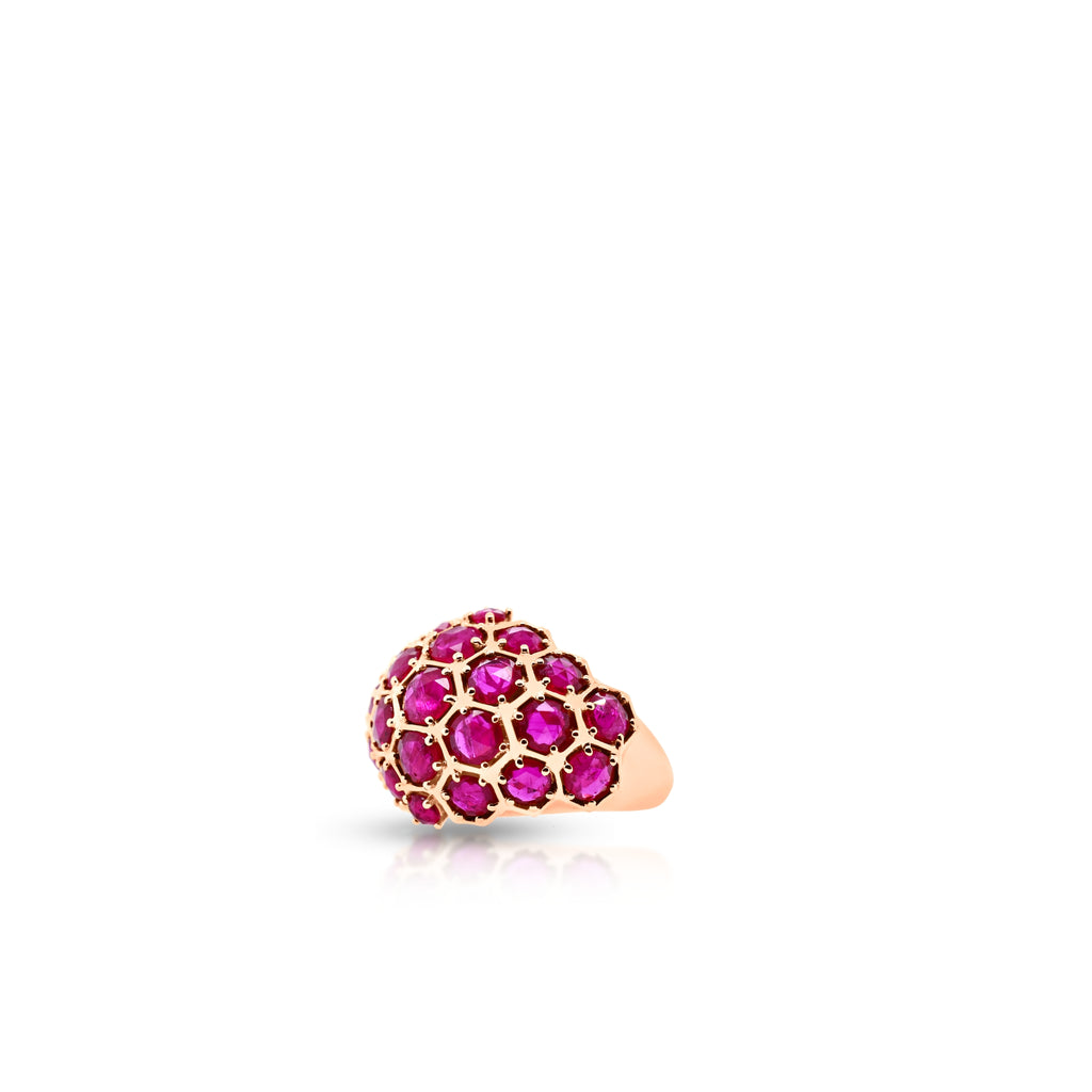 RUBY COCKTAIL RING - Aubrey Gems