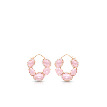 A PERFECT JOURNEY HOOP EARRINGS - Aubrey Gems